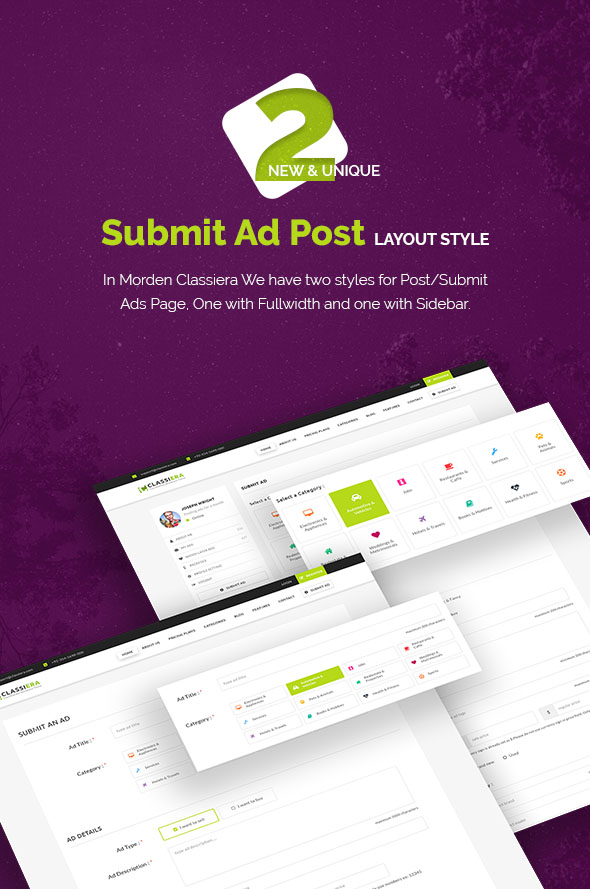 Post Ads WordPress theme