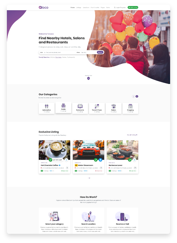Loco multipurpose directory