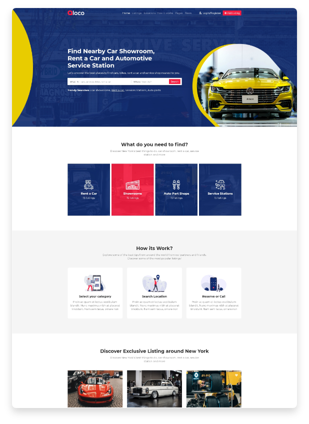 Loco automotive directory