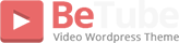 Betube Video WordPress Theme – Dark