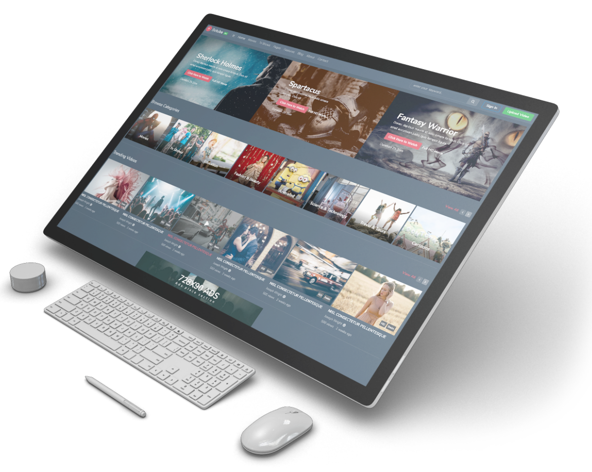 video wordpress theme