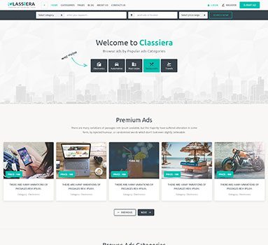 IVY – classified WP theme